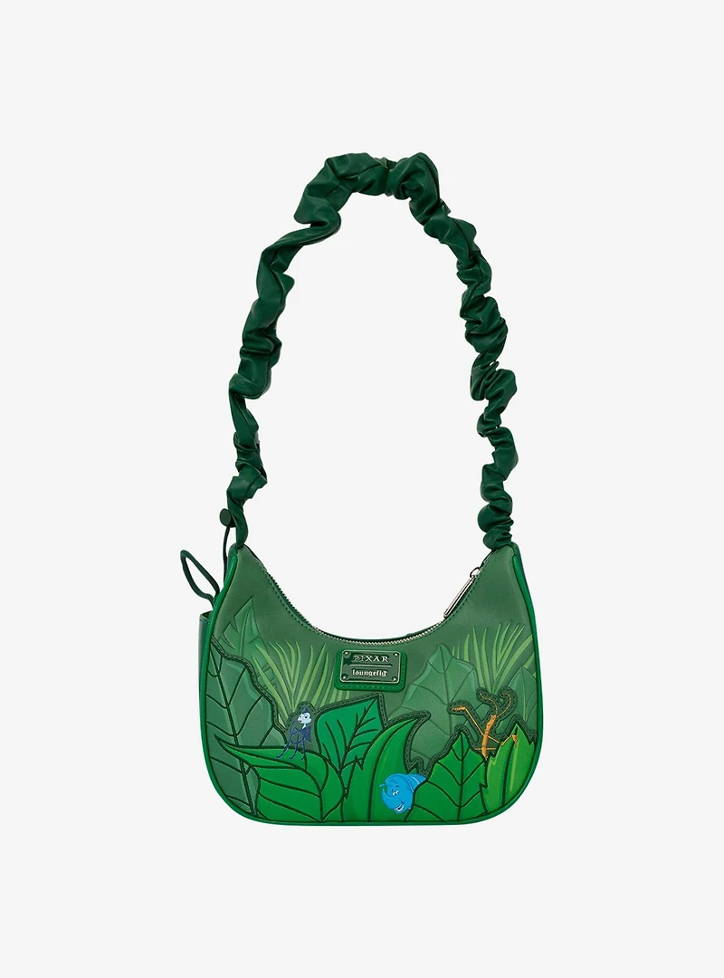 Loungefly Disney Pixar A Bug's Life Leaves Crossbody Bag