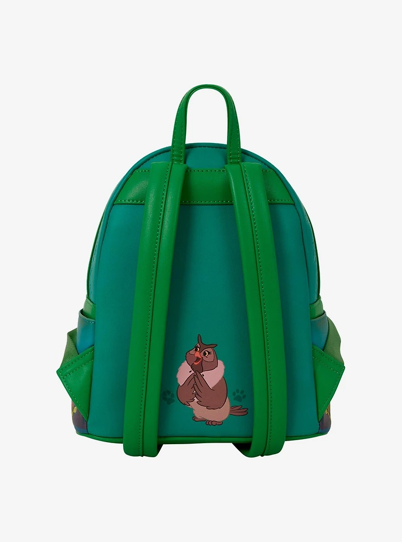 Loungefly Disney The Fox and The Hound Pond Scene Mini Backpack