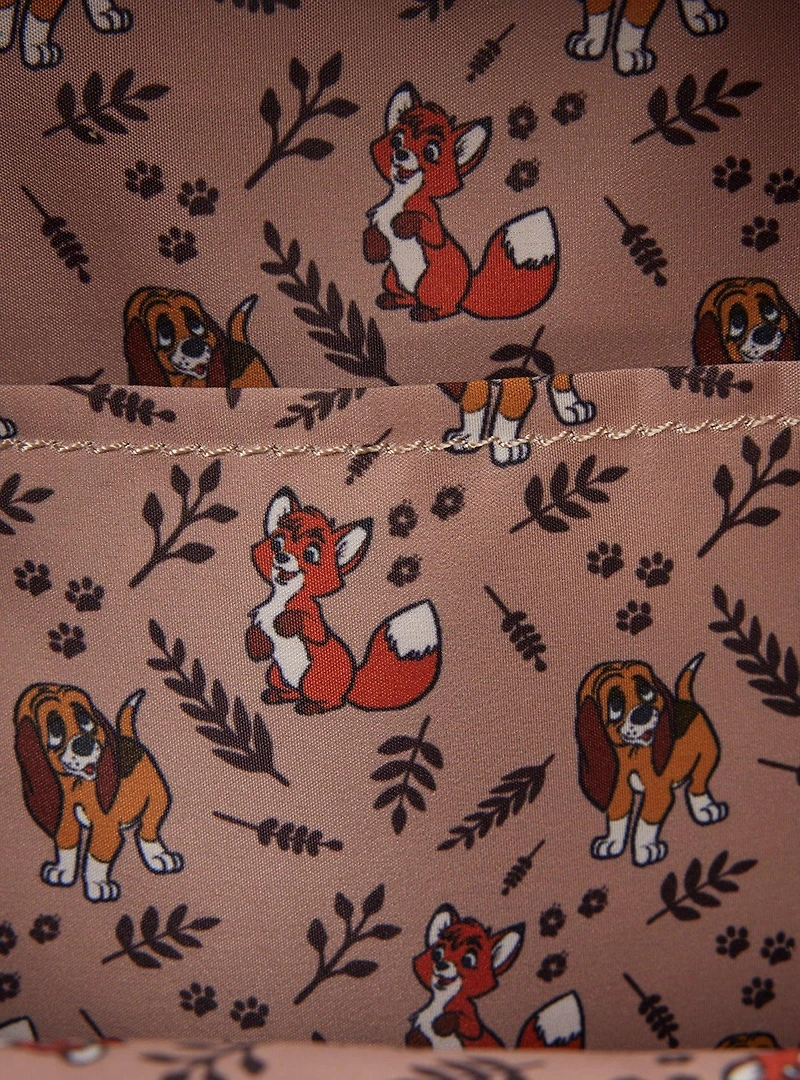 Loungefly Disney The Fox and The Hound Pond Scene Mini Backpack