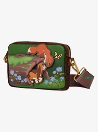 Loungefly Disney The Fox and The Hound Tod & Copper Crossbody Bag with Coin Purse