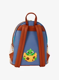 Loungefly Disney Tangled Rapunzel Glow-in-the-Dark Pin Display Mini Backpack