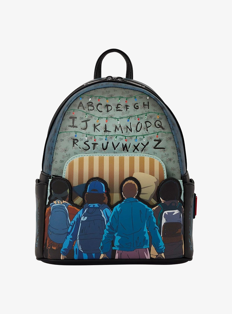Loungefly Netflix Stranger Things 10th Anniversary Light-Up Mini Backpack