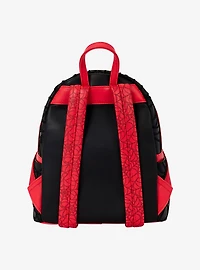 Loungefly Marvel Spider-Man Black Webs Mini Backpack