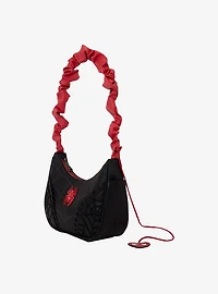 Loungefly Marvel Spider-Man Black Webs Crossbody Bag