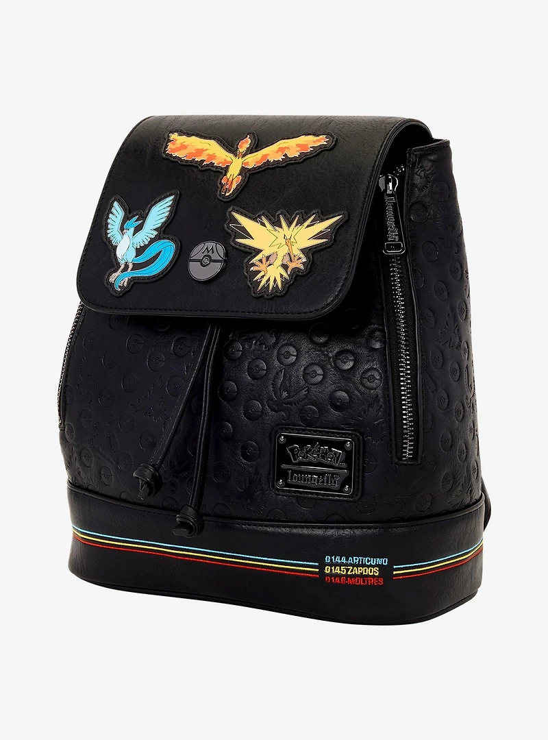 Loungefly Pokémon Legendary Birds Mini Backpack
