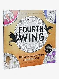 Fourth Wing Official Coloring & Sticker Book