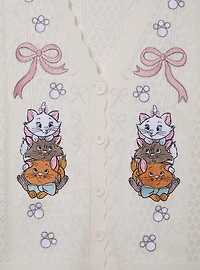 Disney The Aristocats Kittens Pointelle Knit Women's Cardigan - BoxLunch Exclusive