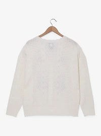 Disney The Aristocats Kittens Pointelle Knit Women's Plus Cardigan - BoxLunch Exclusive