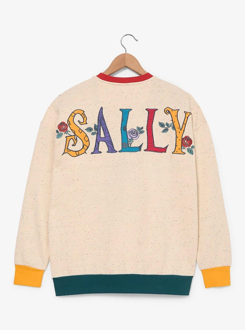 Disney The Nightmare Before Christmas Sally Queen of Scream Crewneck — BoxLunch Exclusive