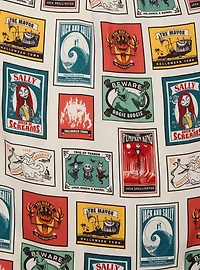 Disney The Nightmare Before Christmas Character Postcards Allover Print Plus Maxi Dress - BoxLunch Exclusive