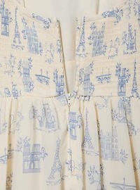 Disney The Aristocats Allover Print Chiffon Dress — BoxLunch Exclusive