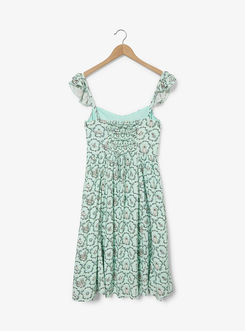 Disney The Little Mermaid Characters Floral Allover Print Tank Dress - BoxLunch Exclusive