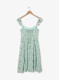 Disney The Little Mermaid Characters Floral Allover Print Tank Dress - BoxLunch Exclusive