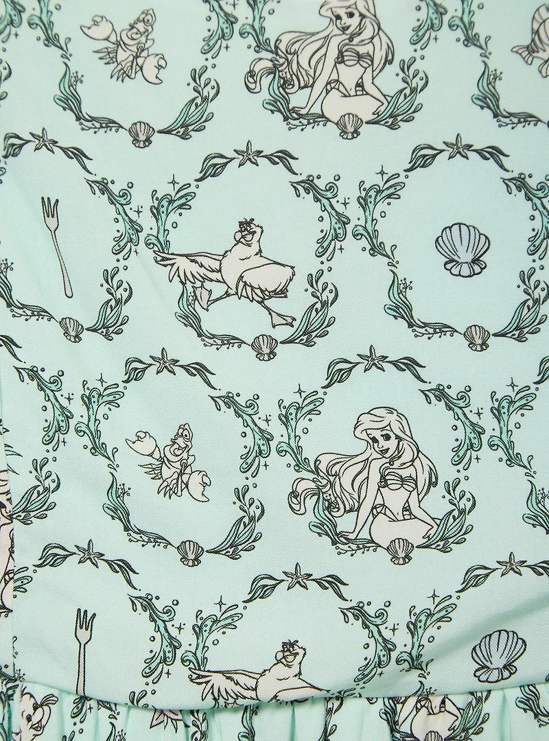 Disney The Little Mermaid Characters Floral Allover Print Plus Tank Dress - BoxLunch Exclusive