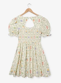 Harry Potter Herbology Plants Allover Print Dress - BoxLunch Exclusive