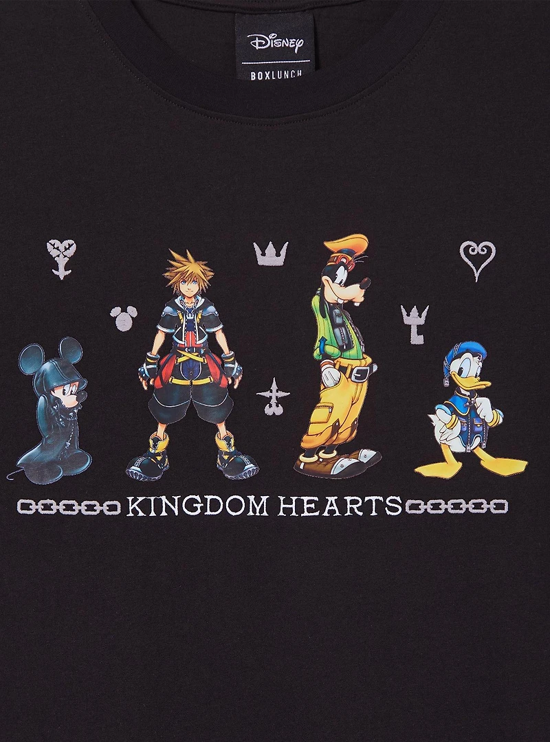 Disney Kingdom Hearts Characters Women's Plus T-Shirt - BoxLunch Exclusive