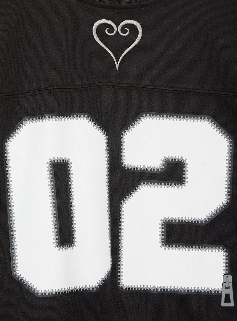 Disney Kingdom Hearts Sora Women's Plus Cropped Football Jersey - BoxLunch Exclusive
