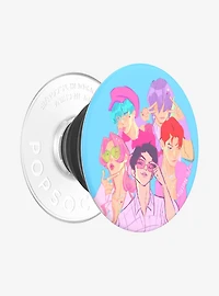PopSocket PopTop KPop Demon Hunters Saja Boys Adhesive Phone Grip