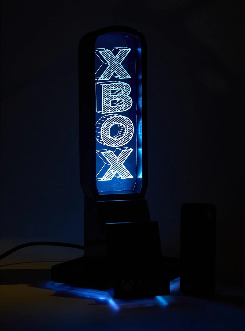 Paladone Xbox Logo Lumistand Pro 3-in-1 Charging & Tech Accessory Stand with Light