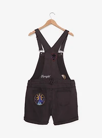 DC Comics Supergirl Patches Women's Short Overalls - BoxLunch Exclusive