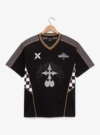 Disney Kingdom Hearts Dark Roxas Football Jersey - BoxLunch Exclusive