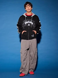 Disney Kingdom Hearts Roxas Nobody Zippered Hoodie - BoxLunch Exclusive