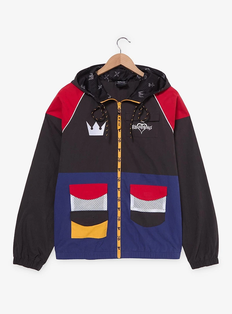 Disney Kingdom Hearts Keyblade Colorblock Windbreaker - BoxLunch Exclusive