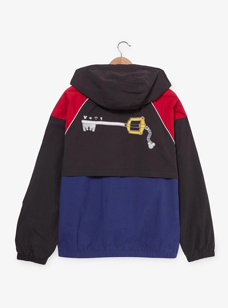 Disney Kingdom Hearts Keyblade Colorblock Windbreaker - BoxLunch Exclusive