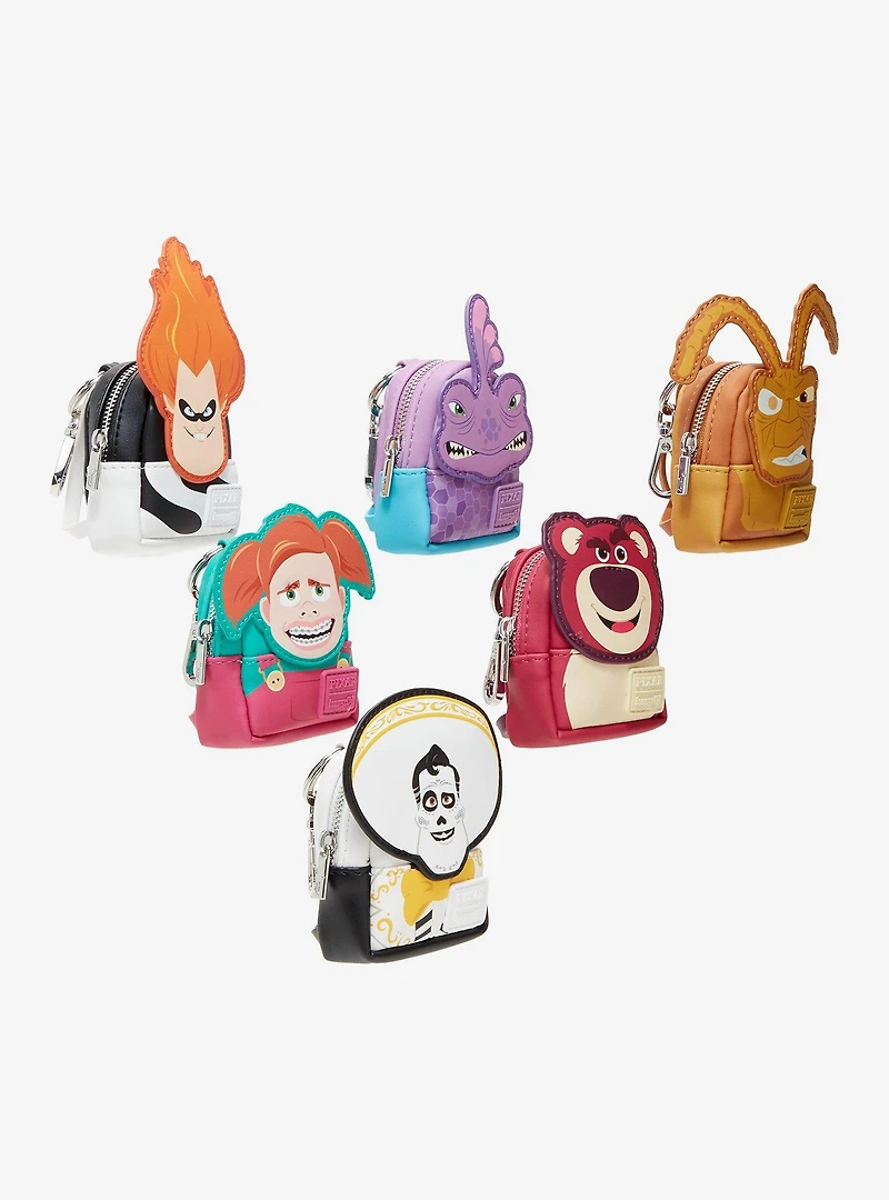 Loungefly Disney Pixar Villains Blind Box Mini Backpack Bag Charm