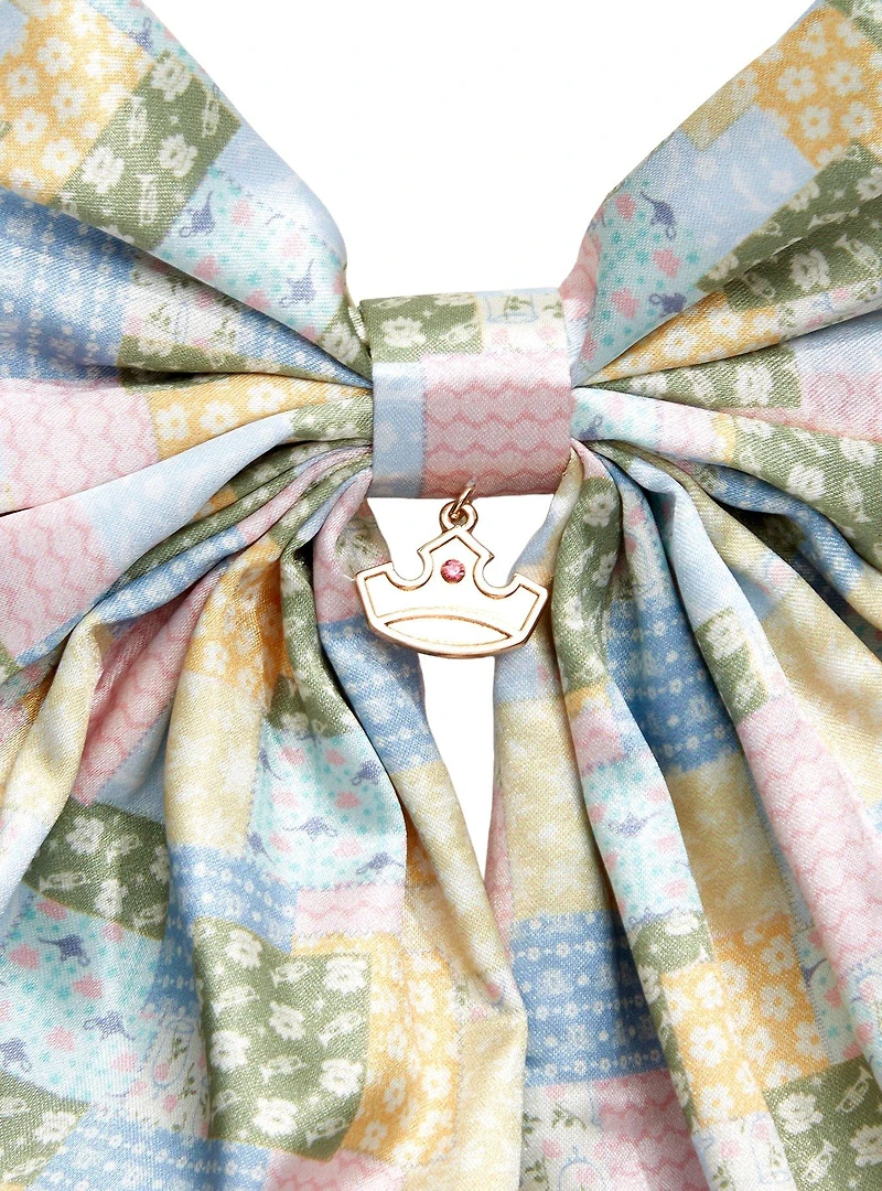 Disney Princess Patchwork Quilt Hair Bow & Claw Clip Set — BoxLunch Exclusive