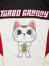 Dandadan Turbo Granny Women's Plus Cropped Football Jersey - BoxLunch Exclusive