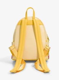 Loungefly Disney Beauty and The Beast Enchanted Rose Shimmer Mini Backpack - BoxLunch Exclusive