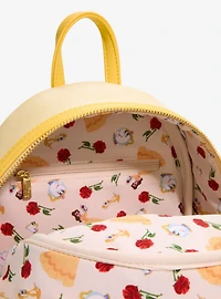 Loungefly Disney Beauty and The Beast Enchanted Rose Shimmer Mini Backpack - BoxLunch Exclusive