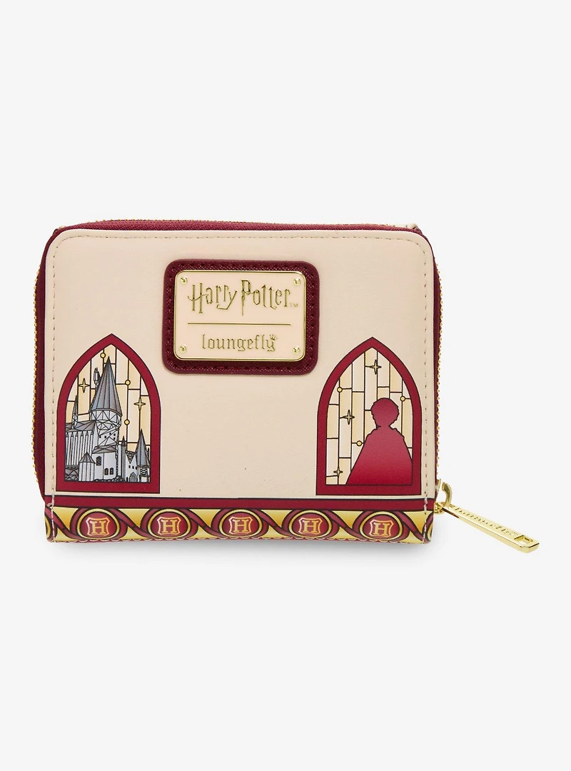 Loungefly Harry Potter Hedwig Stained Glass Wallet- BoxLunch Exclusive
