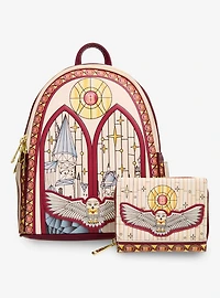 Loungefly Harry Potter Hedwig Stained Glass Wallet- BoxLunch Exclusive