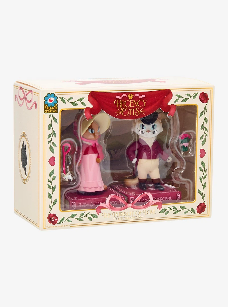 Kaleidos Creative Regency Cats: The Purrsuit of Love Figure Set - BoxLunch Exclusive