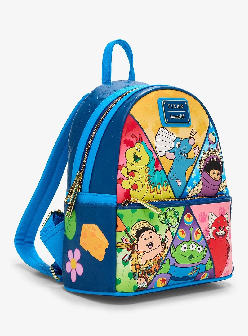 Loungefly Disney Pixar Characters Mini Backpack - BoxLunch Exclusive