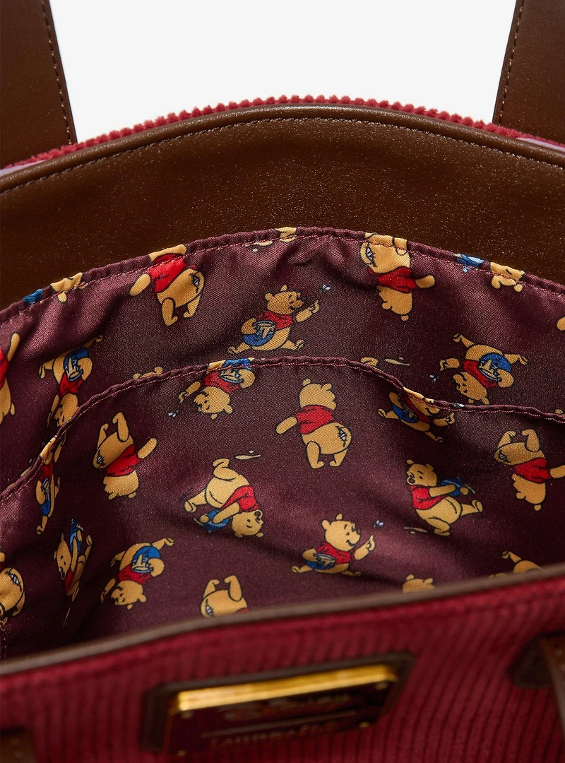 Loungefly Disney Winnie the Pooh Corduroy Tote Bag - BoxLunch Exclusive