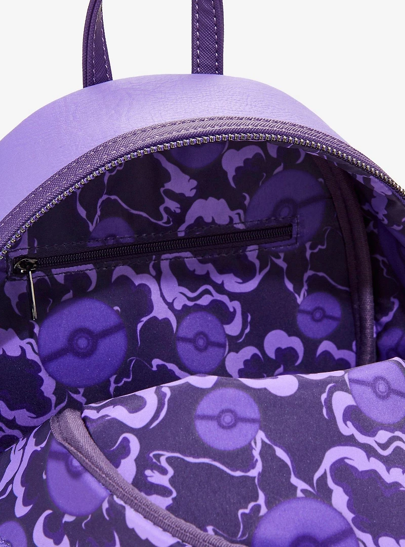 Loungefly Pokémon Gengar Purple Floral Mini Backpack - BoxLunch Exclusive