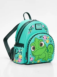 Loungefly Disney Tangled Pascal Floral Mini Backpack - BoxLunch Exclusive