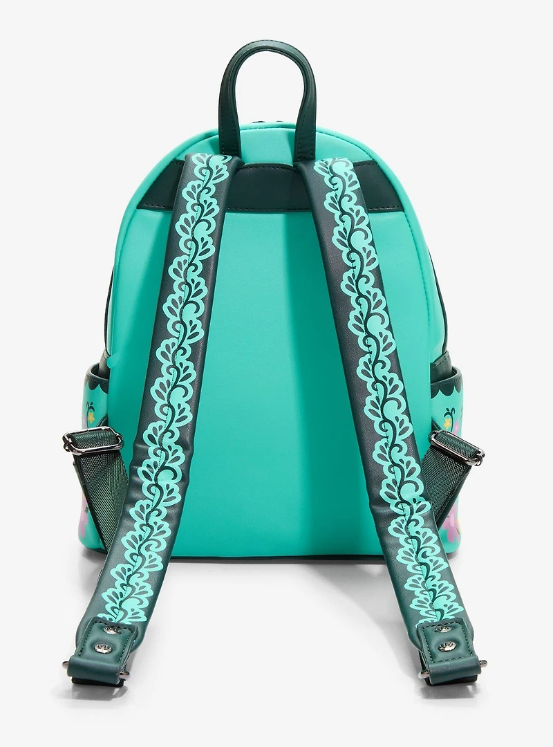 Loungefly Disney Tangled Pascal Floral Mini Backpack - BoxLunch Exclusive