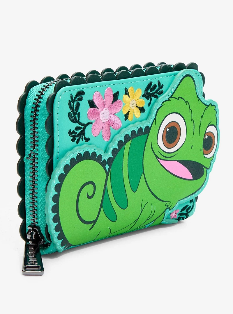 Loungefly Disney Tangled Pascal Floral Wallet- BoxLunch Exclusive