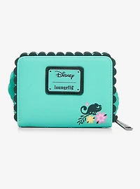 Loungefly Disney Tangled Pascal Floral Wallet- BoxLunch Exclusive