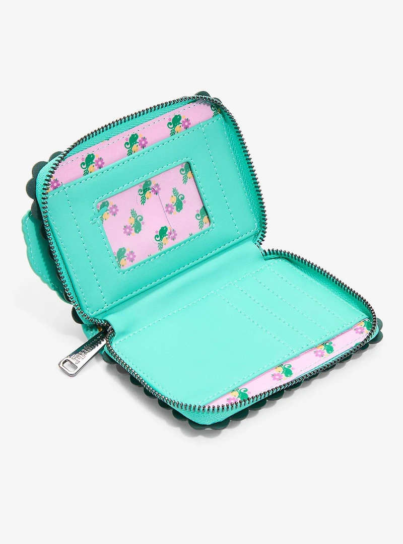 Loungefly Disney Tangled Pascal Floral Wallet- BoxLunch Exclusive