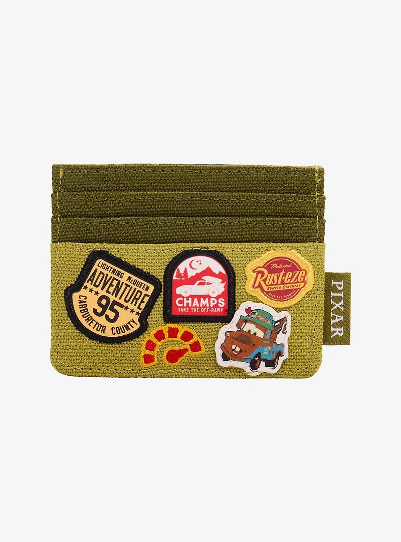 Loungefly Disney Pixar Cars Patches Cardholder — BoxLunch Exclusive