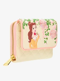 Loungefly Disney Beauty and The Beast Quilted Belle Wallet - BoxLunch Exclusive