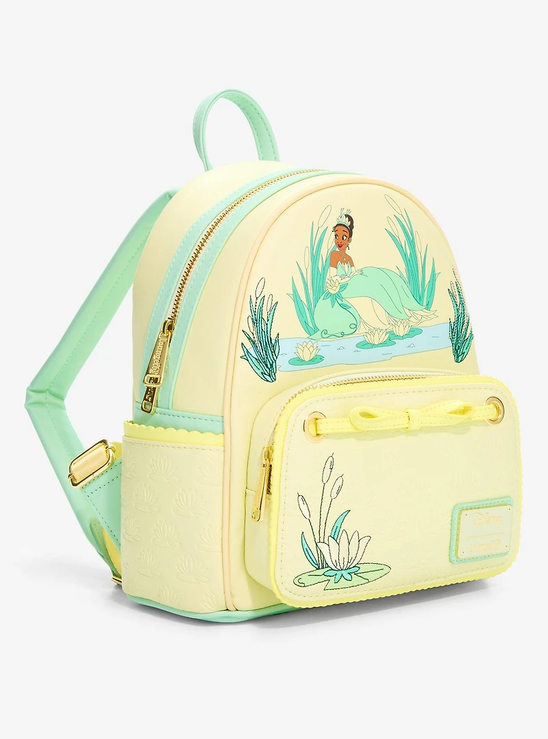 Loungefly Disney The Princess and the Frog Tiana Pond Flowers Mini Backpack - BoxLunch Exclusive