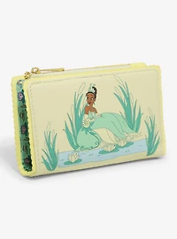 Loungefly Disney The Princess and The Frog Tiana Pond Scene Wallet - BoxLunch Exclusive