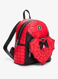 Loungefly Marvel Spider-Man Web Heart Mini Backpack - BoxLunch Exclusive