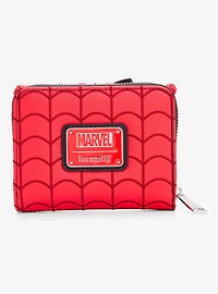 Loungefly Marvel Spider-Man Web Bow Wallet - BoxLunch Exclusive